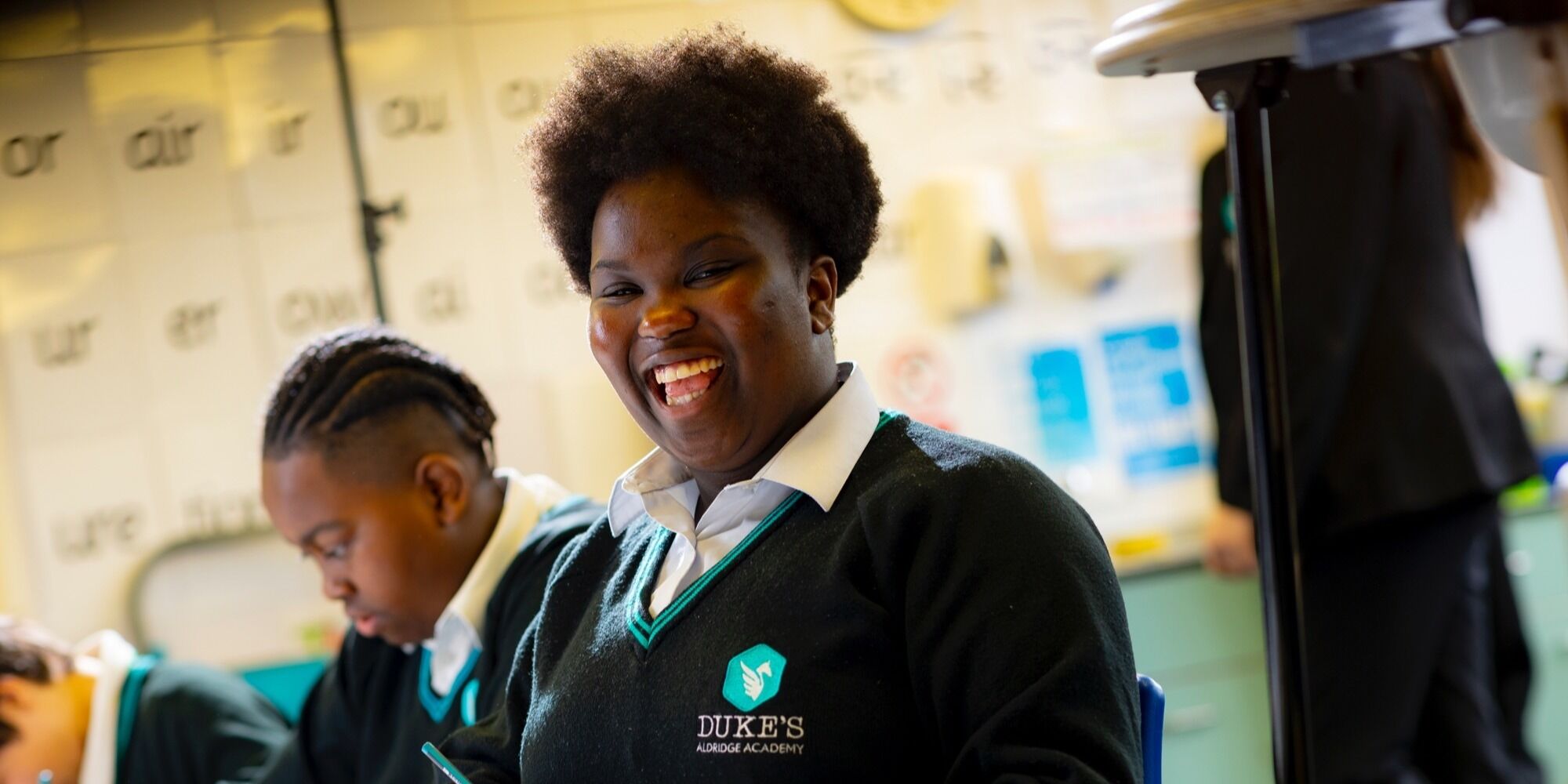students in classroom